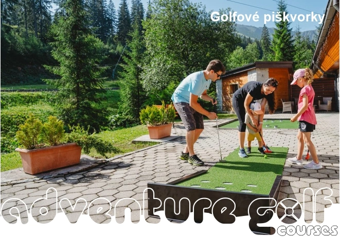 _adventure golf piskvorky jasna